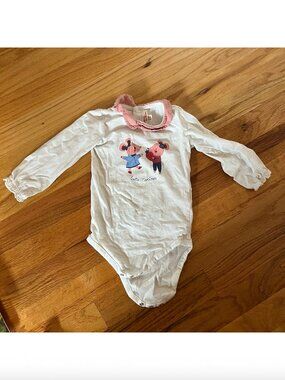 Du Pareil Au Meme Mouse long sleeve bodysuit onesie 12month/74cm